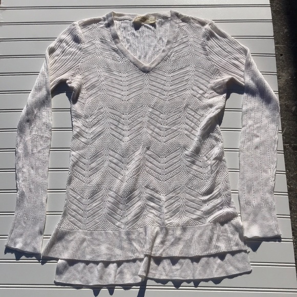 faded glory white sweater